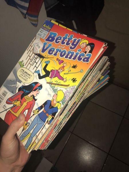 Archie and Betty and Veronica comics