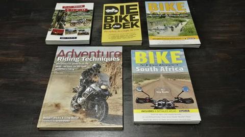 Bike adventure books and motorcycle tour maps