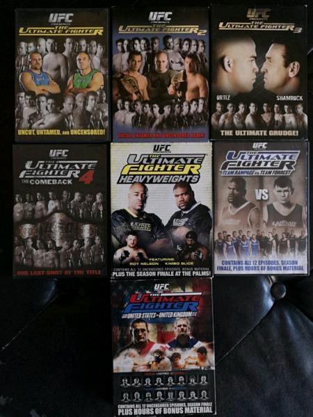 TUF and old UFC DVDs