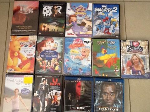 Assorted DVDs for the family