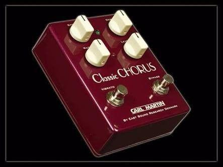 CLASSIC CHORUS effects pedal by CARL MARTIN....new