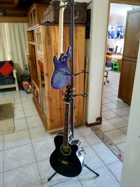 Guitar stand for 6 guitars