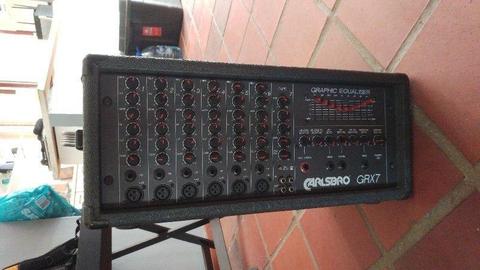 Carlsboro GRX7 300w PA/Mixer with built in reverb