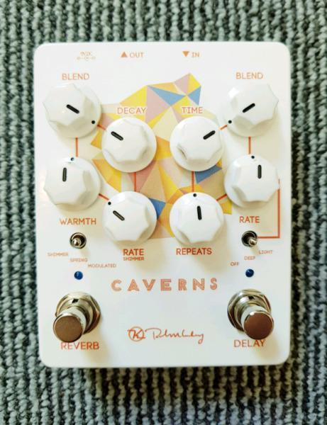 Keeley USA Caverns V2 Reverb and Delay Pedal