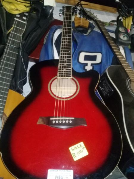 Ebonaiser guitar with the box 131oct18