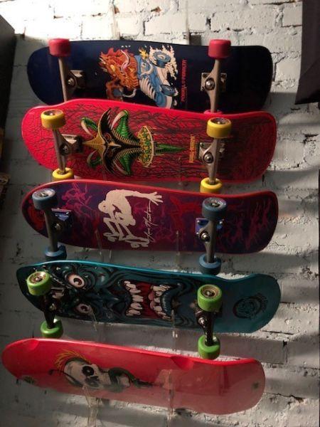 Old School Complete Skateboards Powel Peralta and Santa Cruz R4000 each