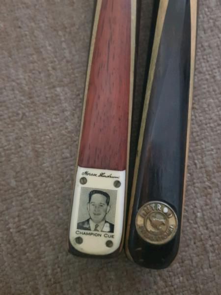 Two decent pool cues for sale