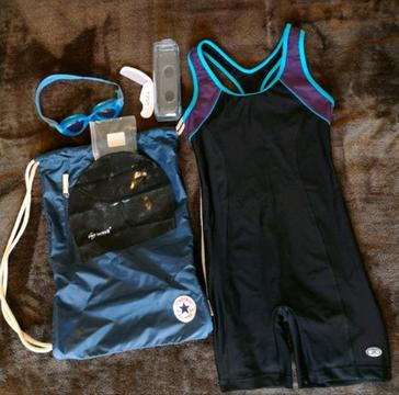 Ladies OTG costume and swim gear