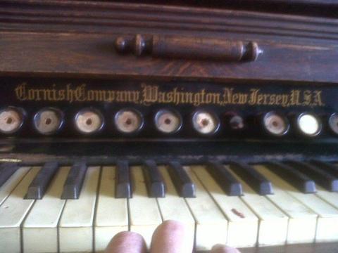 Beautiful 1752 Walnut Organ for sale