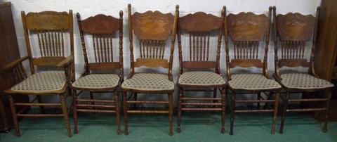 6x Colonial Dining Room Chairs - R4,750.00