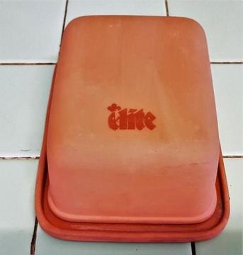 Terra Cotta Butter Dish