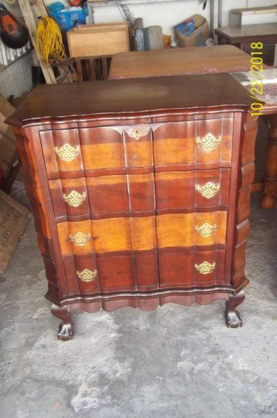 Stinkwood Chest of 4 Drawers