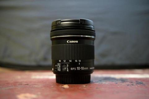 Canon EFS 10-18mm Image Stabilizer STM wide lens