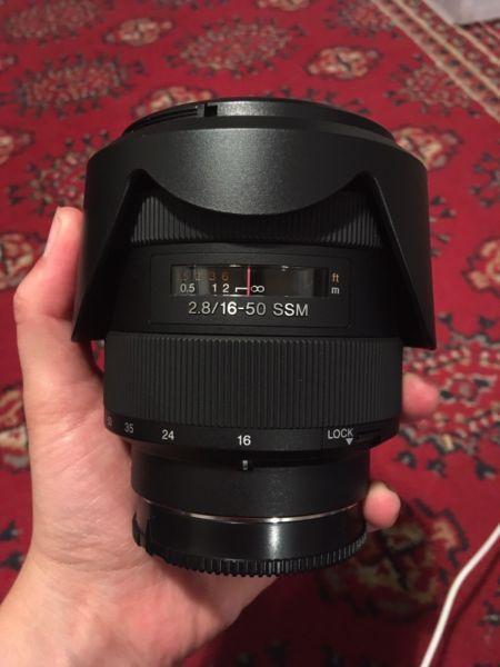 Sony 16-55mm f/2.8 SSM A MOUNT lens