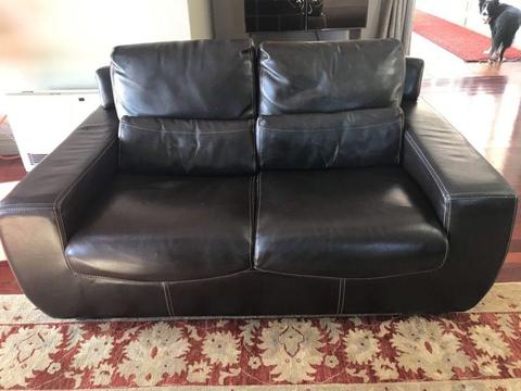 Italian leather couches