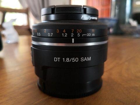 Sony 50mm F1.8 Portrait Lens