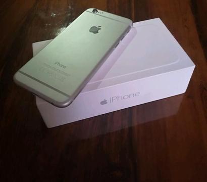 IPHONE 6 16GB SILVER IN THE BOX ( TRADE INS WELCOME)