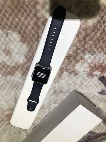 APPLE WATCH SERIES 1 Silver with blue band