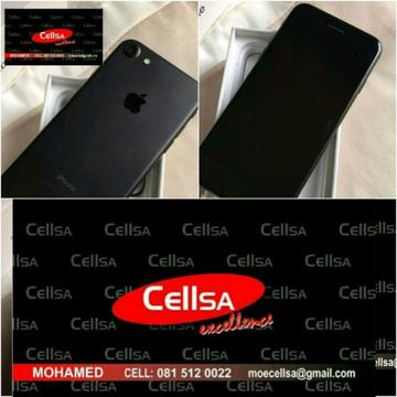 iPhone 7 Black 256g SPOTLESS - CellSA Pre Owned