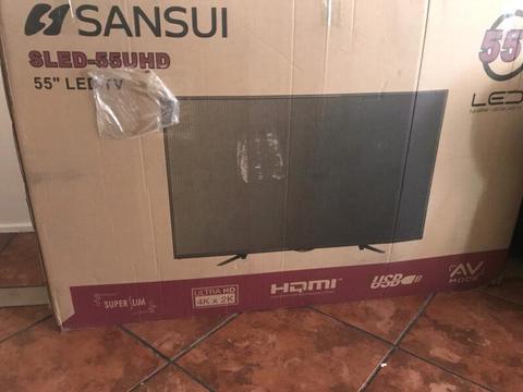 4k Sansui 55 Inch Ultra HD Led Tv For Sale( Super Slim Design )