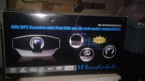 Wharfdale DVD player & iPod doc