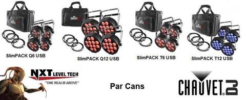 Chauvet Slim PACK USB Par Cans with FULL 12 MONTH WARRANTY