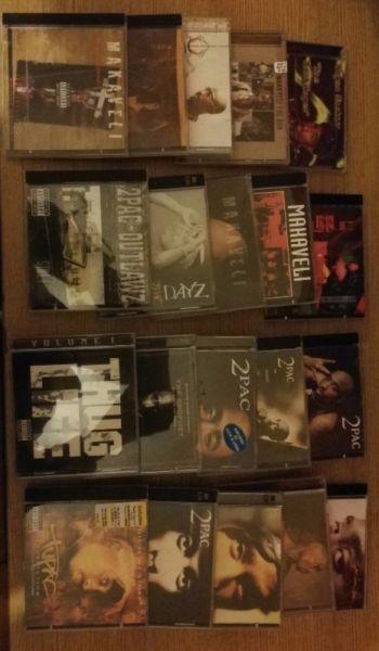 Tupac CD collection