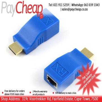 2.0 HDMI Extender By Cat-5e/6 Full HD Supports 2K/4K