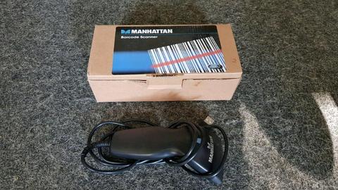Manhattan Barcode Scanner - Model SD500B - Handheld - 55mm Scan width - USB
