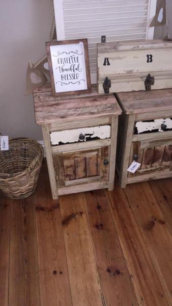 Shabby Chic Befside Cabinets
