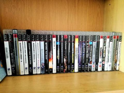 PS3 and PS4 games for sale