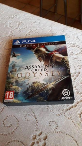 Assasins creed odyssey Omega edition ps4 only R800 no swaps cash only no offers best game of 2018