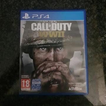 Ps4 call of duty world war 2 for sale 400
