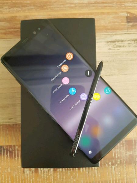 SAMSUNG GALAXY NOTE 8 64GB MIDNIGHT BLACK IN THE BOX (TRADE INS WELCOME)