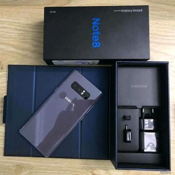 Samsung Galaxy Note 8 Orchid Grey With Box For Sale