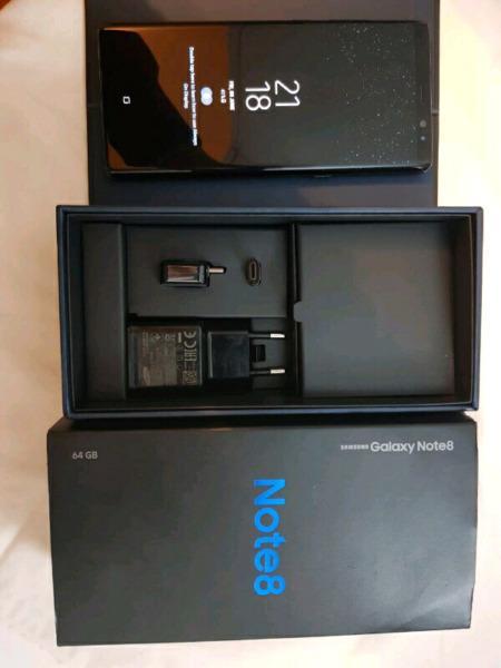 Samsung Galaxy Note 8 With Box Mint Condition