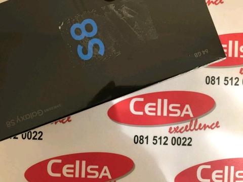 Samsung S8 64g BRAND NEW - CellSA Original