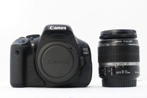 Canon EOS 600D DSLR Camera with 18-55mm IS Lens Kit