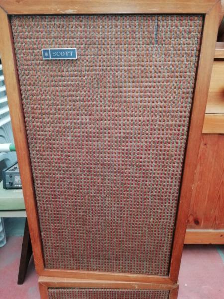 Vintage Scott S17 speakers R650
