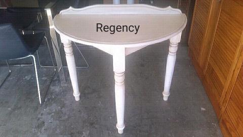 ✔ GORGEOUS!!! Regency Half Moon Table