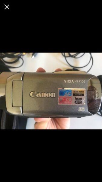 Canon Vixia Camcorder with Bag