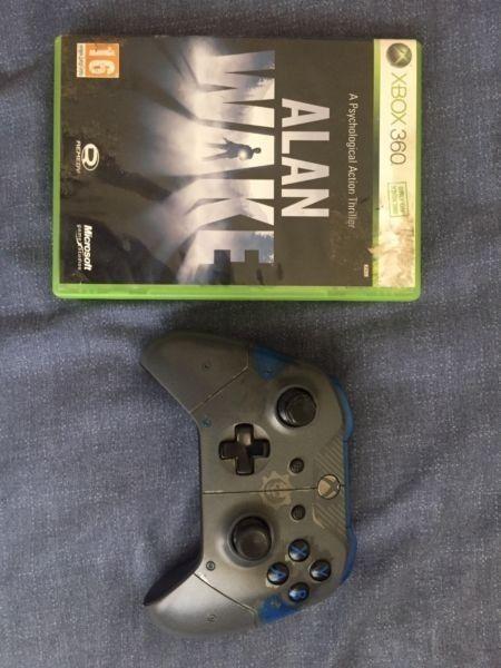 Xbox One Controller + Alan Wake Game
