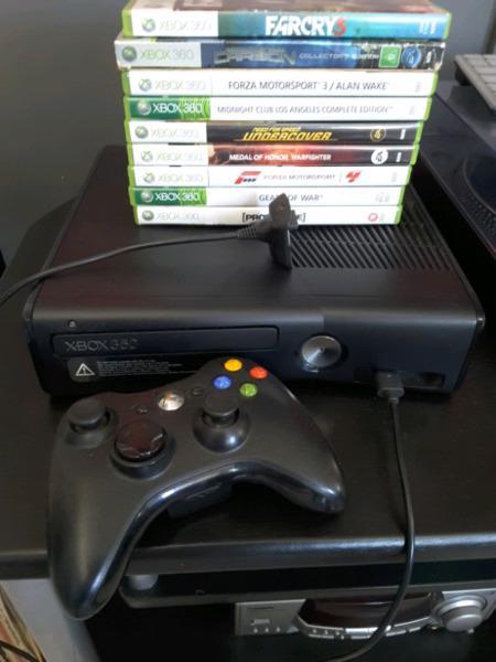 Xbox 360 plus games