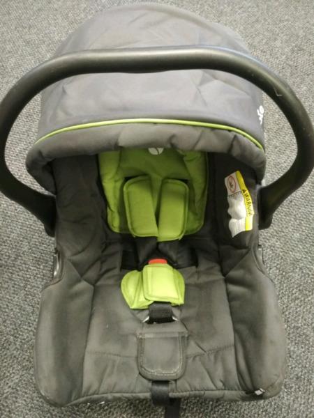 Joie Grey And Green Baby Carrier fairly used in a very good condition