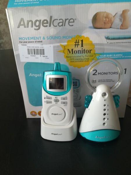 Angel care movement and sound monitor