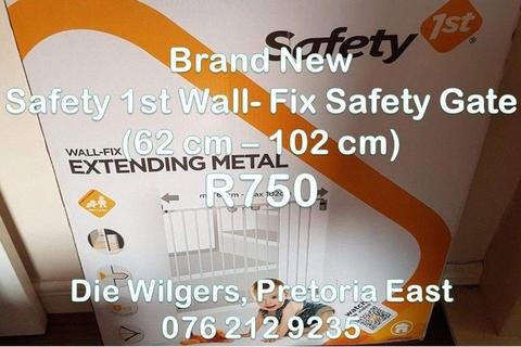 Brand New Safety 1st Wall- Fix Safety Gate (62 cm – 102 cm)