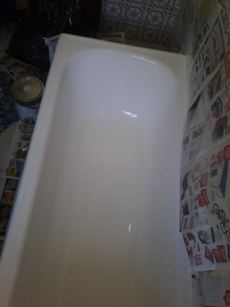 Bathtub re enamel