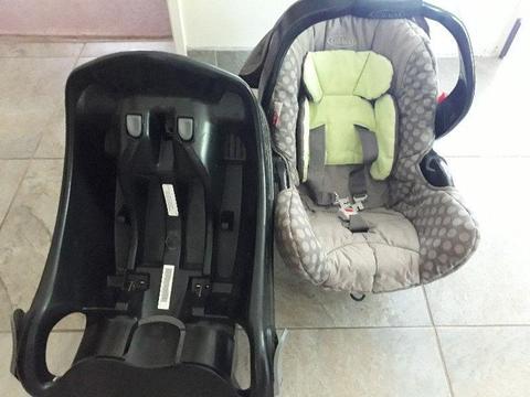 Rear facing Graco car seat