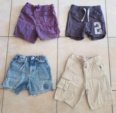4 X Kids Shorts (12-18 Months)