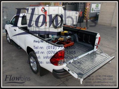 Gauteng- NEW 1000L Pressure Washer 0-178 Bar adjustable - Bakkie Skids and Trailers from R11 290